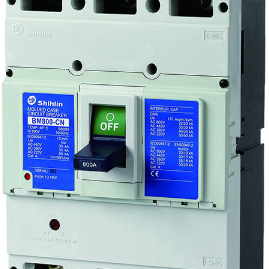 BM 800-CN 3P 35kA (700, 800A) - No busbar