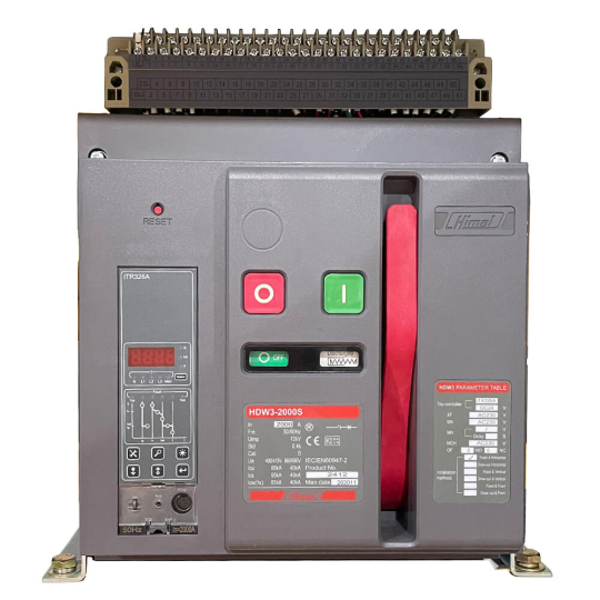 HDW3 ACB 3P 80kA (2500, 3200A) - Fixed